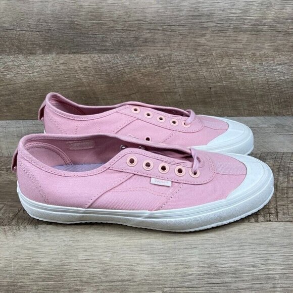 Vans Evader Powder Pink Marshmallow Retro Skate Shoes Womens 9.5 Sneakers NEW - Picture 2 of 10